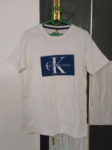 Calvin Klein Jeans (Dupe) White Tee