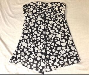 Beautiful Strapless Mesh Top