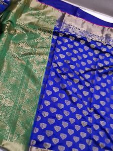 Royal Blue Silk Saree