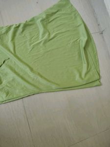 Green Drawstring Dress