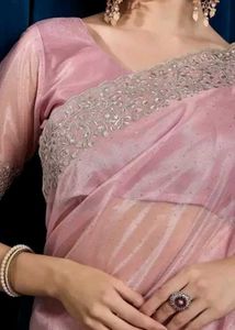 Pink Saree