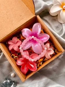 Flower Hair Accessories Set