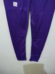 Purple Viscose Lycra Leggings