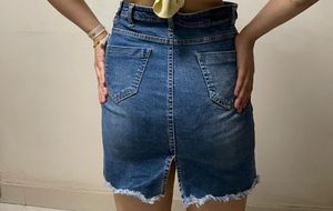 Denim Skirt