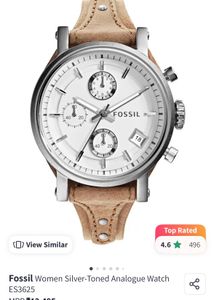 Fossil Boyfriend Watch Used Once