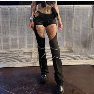 Imported Genz Cutout Bottoms