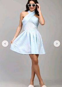 Blue Party Dress