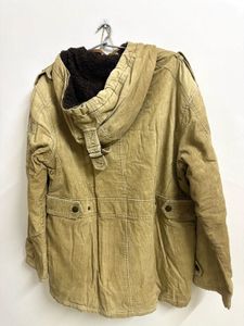 Retro Corduroy hooded jacket