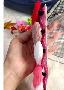 heart fur clips