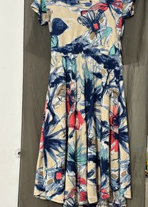 Dress With Floral Print