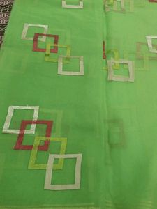 Green Embroidered shree