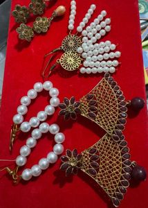 Earrings (Pair Of 4)