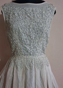 Vintage Boat Neck Dress