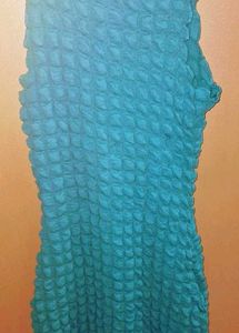Blue Bodycon Mini Dress
