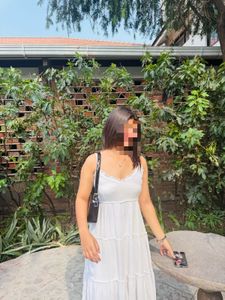 White Tiered Sundress