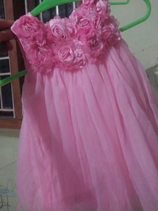 Pink Dress For Baby Girl