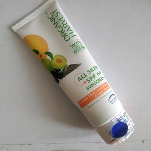 Organic Harvest Sunscreen SPF 60