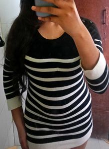 Striped Long Sleeve Top