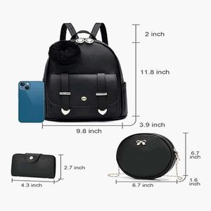 Cute Black Backpack