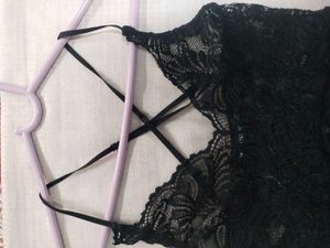 Stylish Black Bodysuit