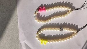 2 Pastel Phone Charms