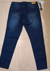 Dark Blue Denim Jeans