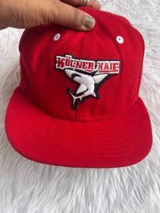 New era shark red cap