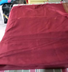 Elegant Maroon Saree