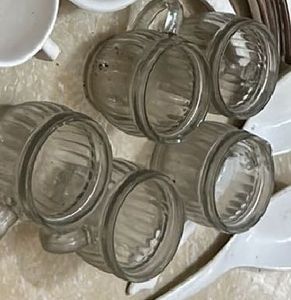 Vintage Glass Mugs
