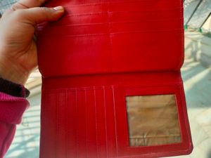 Red Bi-Fold Wallet