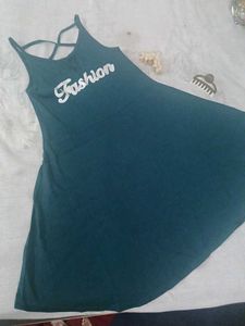 Fashionable Green Sundress