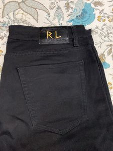 Black Straight Leg Jeans