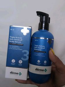 The Derma Co Shampoo And Serum