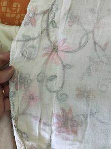Stitched Embroidered Suit With Salwar And Dupatta