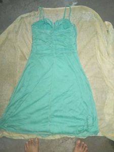 Kawaii Mint Green Mini Coquette Dress 💚