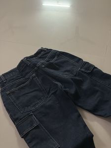 Knee Cut Straight Fir Denim