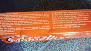 Fresh Moments Ayurvedic Toothpaste