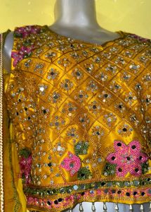 Yellow Lehenga Choli Set