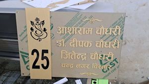Custimge Name Plate Available