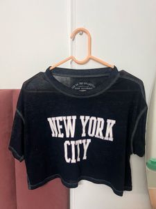 New York City Crop Top