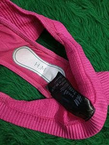 Pink Ribbed Bikini Bottom🖤