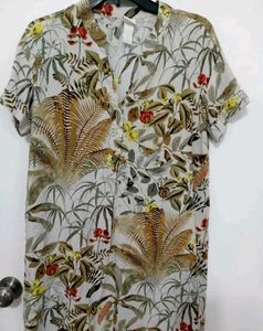 H&M Tropical Print Tunic