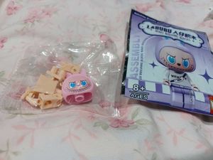 Set Of 2 LABUBU building Block Random Color