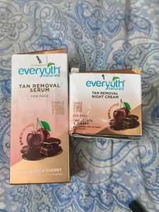 Everyuth Tan Removal Kit (Serum + Night Cream)
