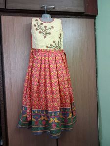 Girls' Embroidered Dress
