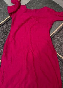 Elegant Pink Kurta And Sharara Set