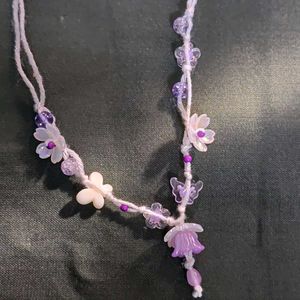 Floral Beaded Necklace