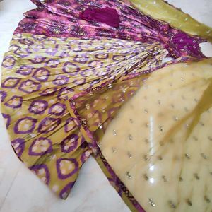 Beautiful Anarkali Dress with Dupatta