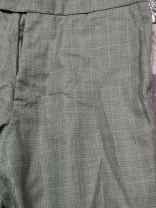 gray formal pants
