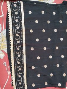 Black Sharara Set